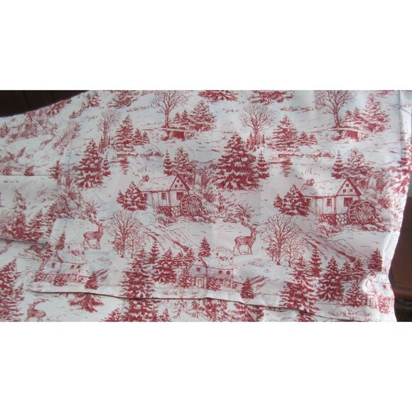 NEW SUNHAM LIGHTWEIGHT REVERSIBLE POLY HOLIDAY QUEEN QUILT 88x88 W/ 2 SHAMS - Picture 4 of 7